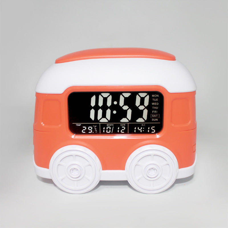 Digital Alarm Clock in Modern Bus Design