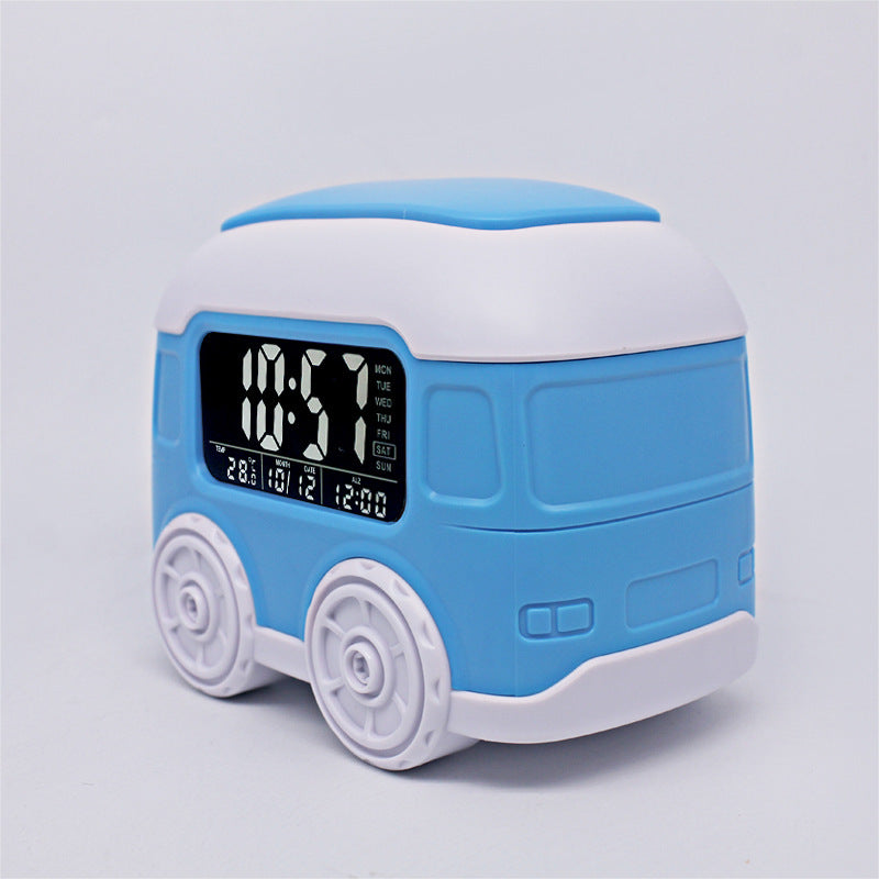Digital Alarm Clock in Modern Bus Design