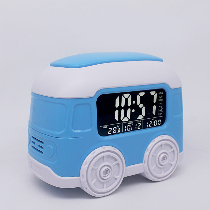 Digital Alarm Clock in Modern Bus Design