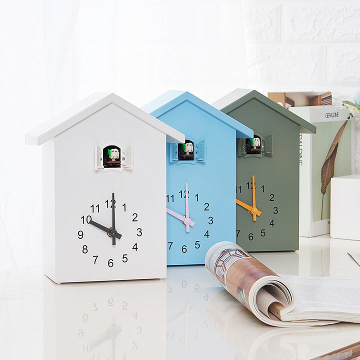 Cuckoo clock in creative house design