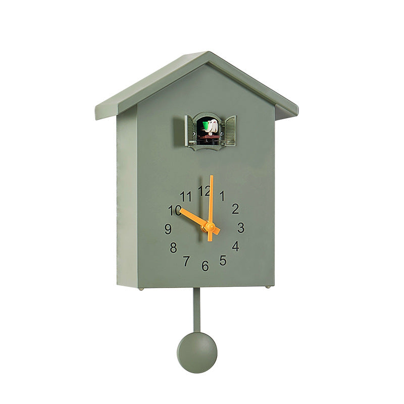 Cuckoo clock in creative house design