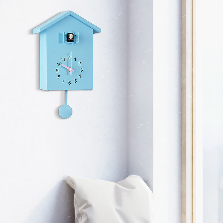 Cuckoo clock in creative house design