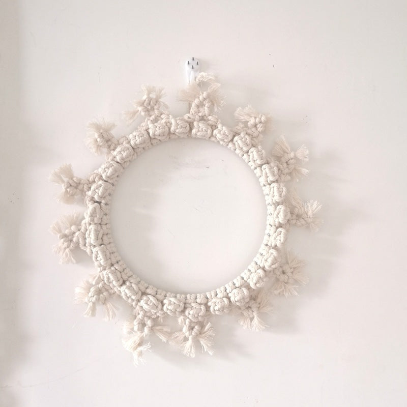 Decorative Macrame Wall Mirror