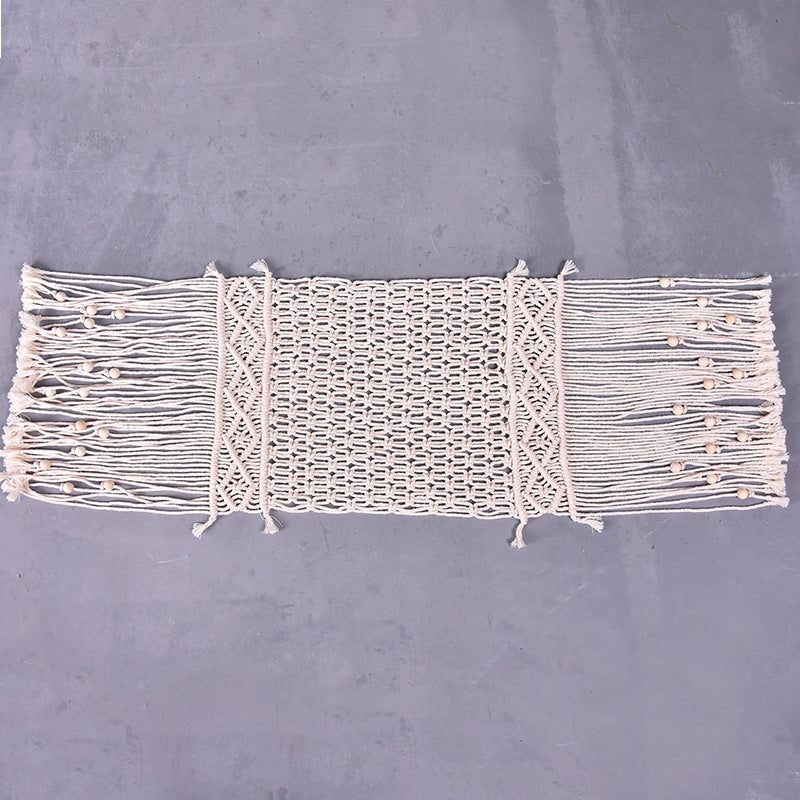Decorative macrame placemat