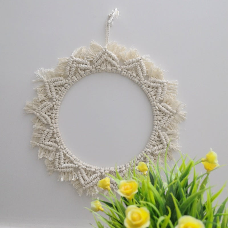 Decorative Macrame Wall Mirror