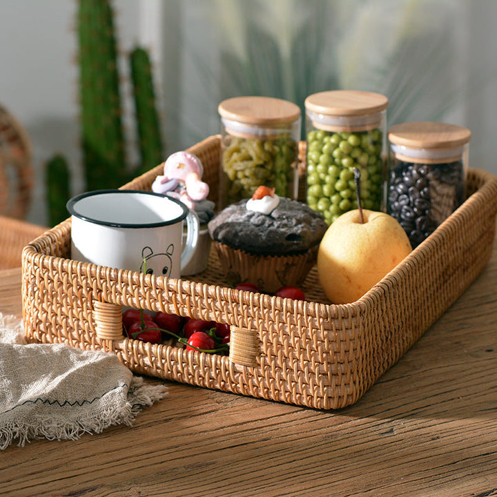 Decorative storage basket