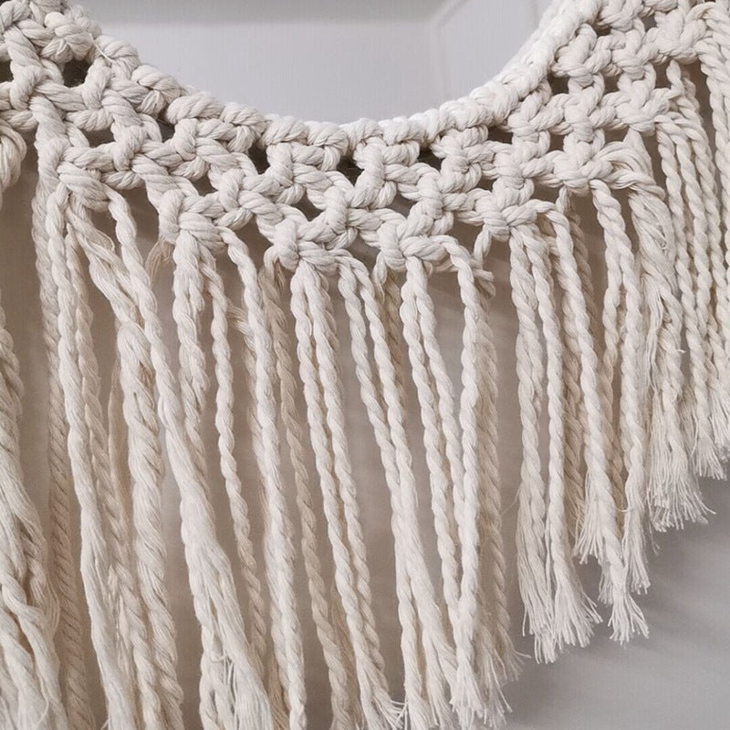 Decorative Macrame Wall Mirror