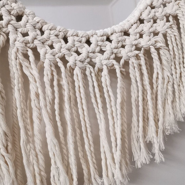 Decorative Macrame Wall Mirror