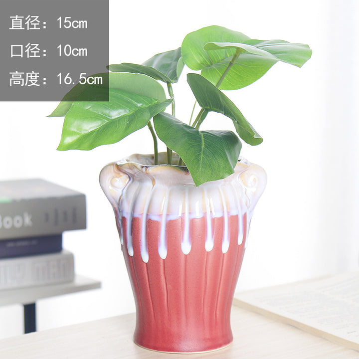 Artistic Ceramic Planter