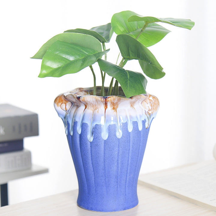 Artistic Ceramic Planter