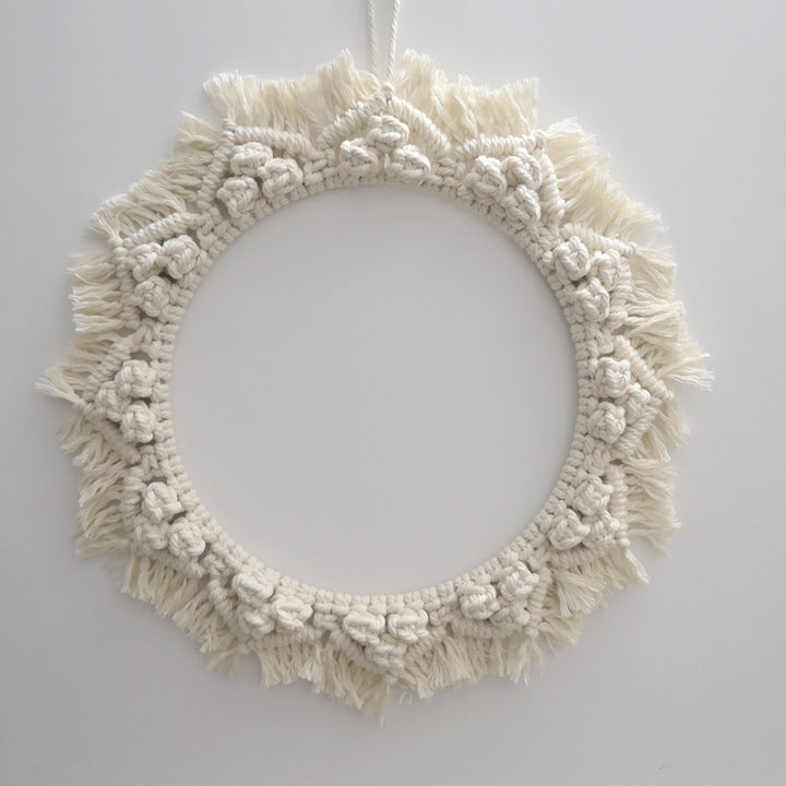 Decorative Macrame Wall Mirror