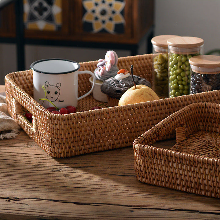 Decorative storage basket