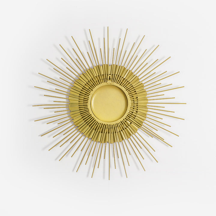 Sunburst Pattern Decorative Wall Mirror