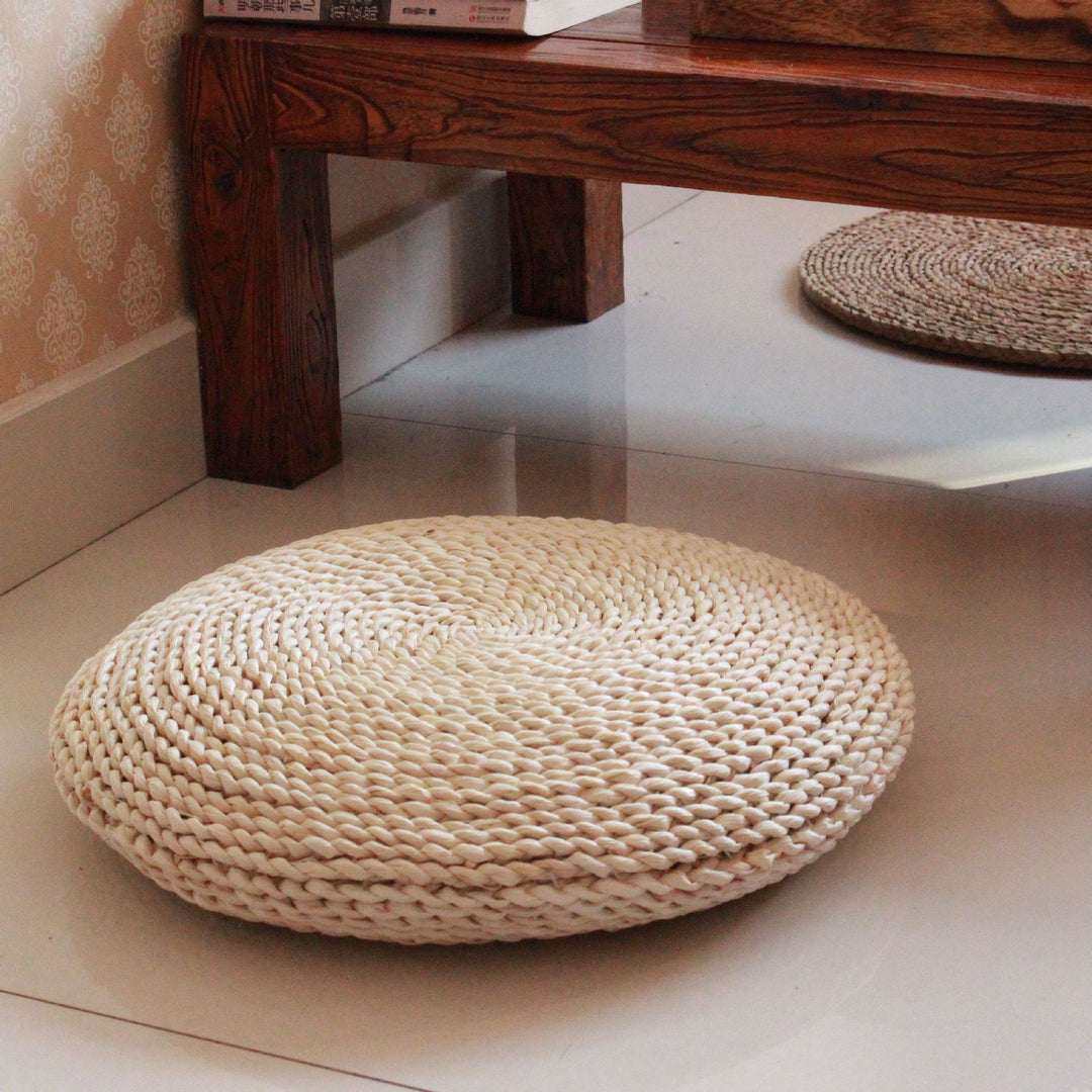 Handcrafted Braided Seat Cushion