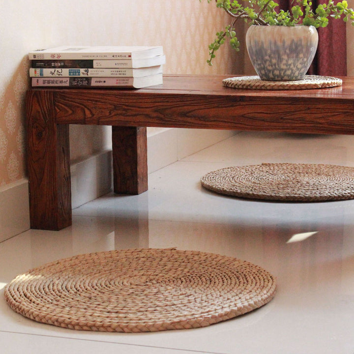 Handcrafted Braided Seat Cushion
