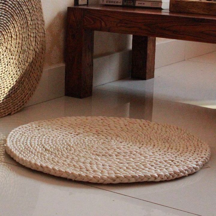 Handcrafted Braided Seat Cushion
