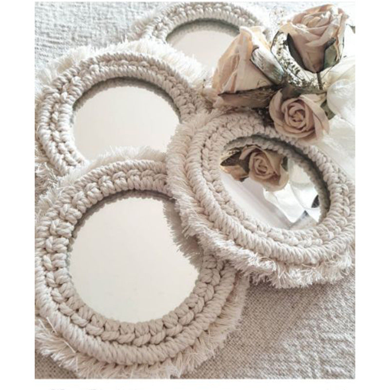 Decorative Macrame Wall Mirror