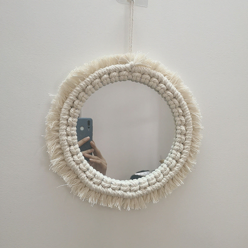 Decorative Macrame Wall Mirror