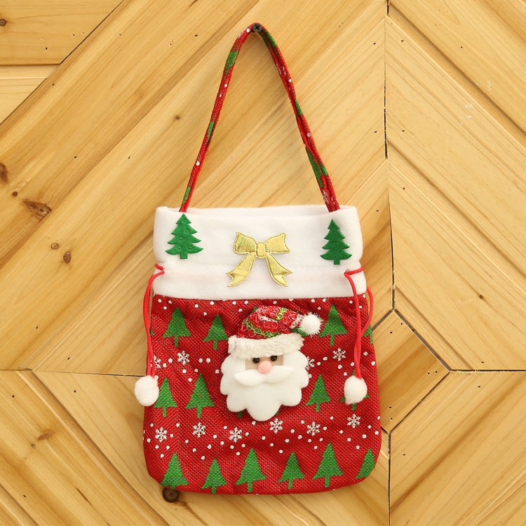 Festive Christmas gift bag