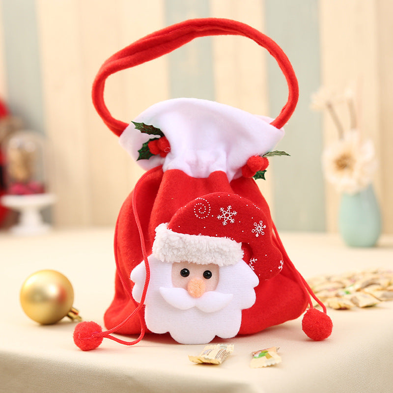 Festive Christmas gift bag