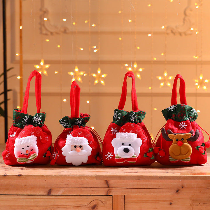 Festive Christmas gift bag
