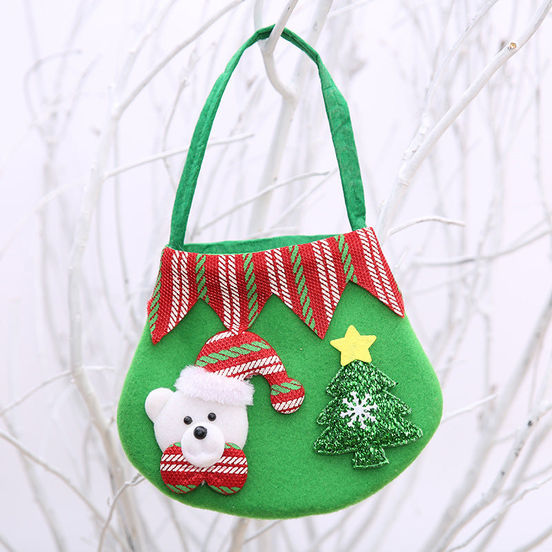 Festive Christmas gift bag