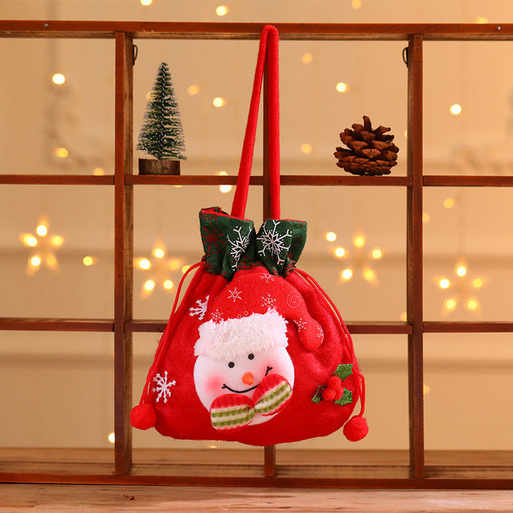 Festive Christmas gift bag