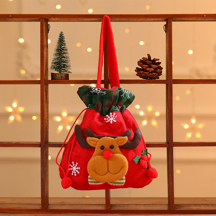 Festive Christmas gift bag