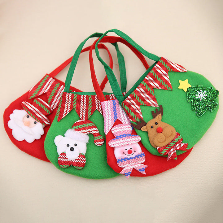 Festive Christmas gift bag