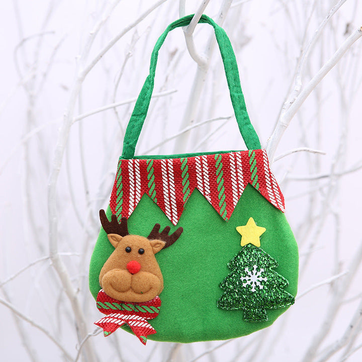 Festive Christmas gift bag