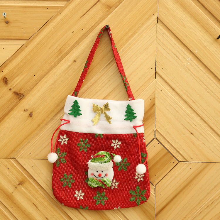 Festive Christmas gift bag