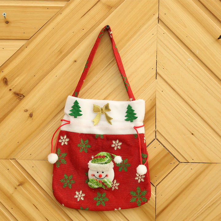 Festive Christmas gift bag