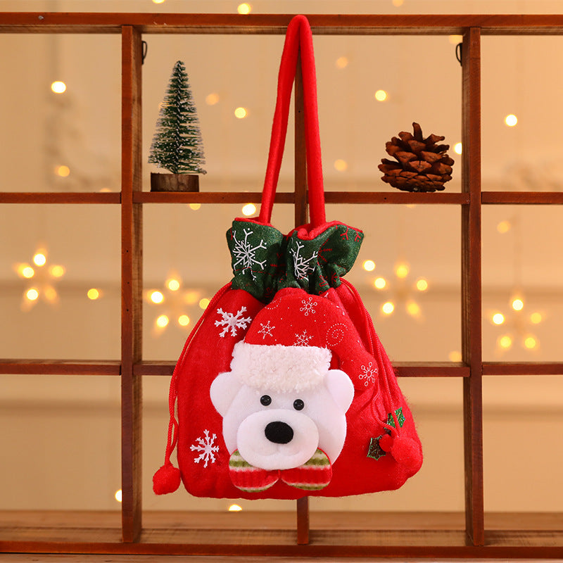 Festive Christmas gift bag