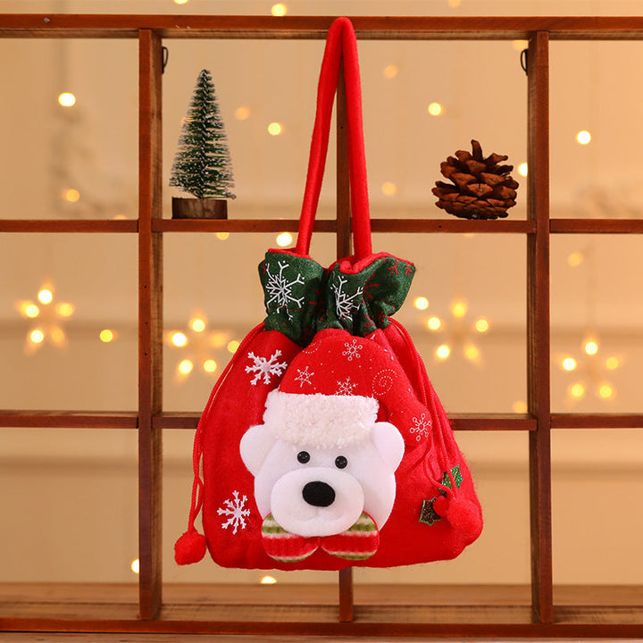 Festive Christmas gift bag