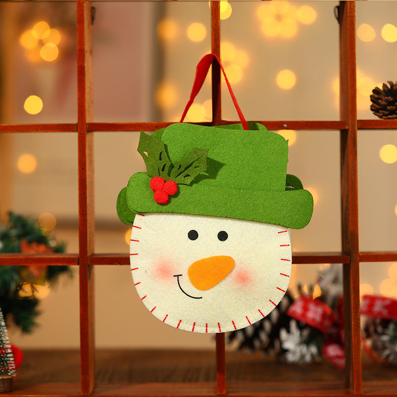 Festive Christmas gift bag