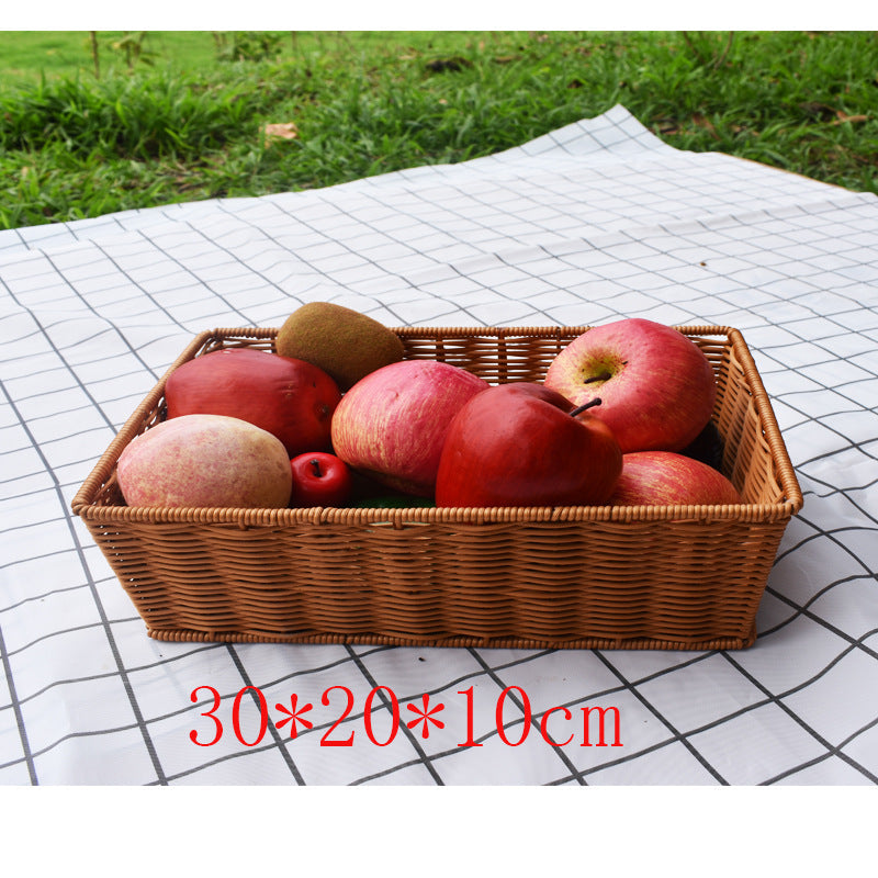Woven Storage Basket with Natural Fiber