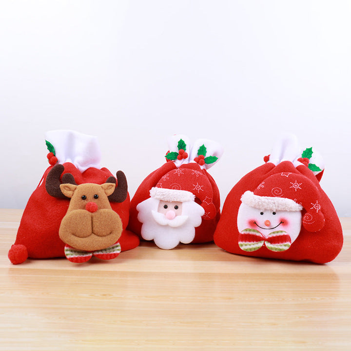 Festive Christmas gift bag