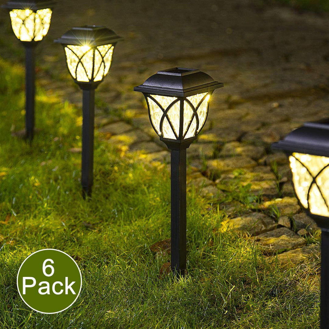 Solar Garden Walkway Light Set