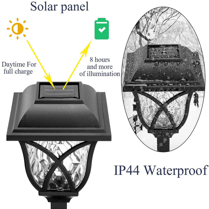 Solar Garden Walkway Light Set