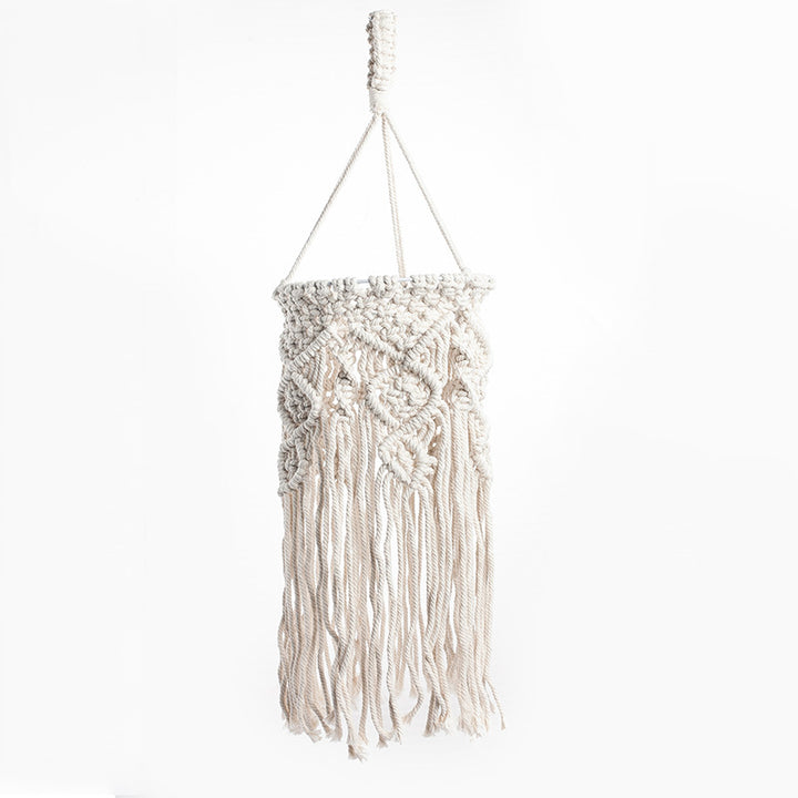 Macramé Plant Hanger with Fringed Design