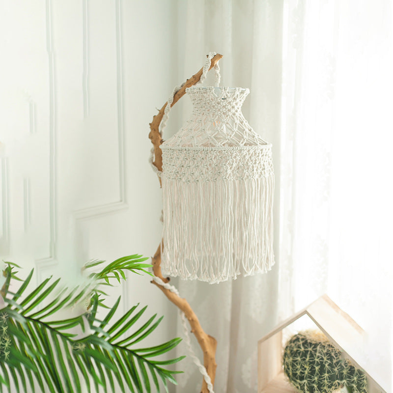 Macramé Hanging Pendant Light