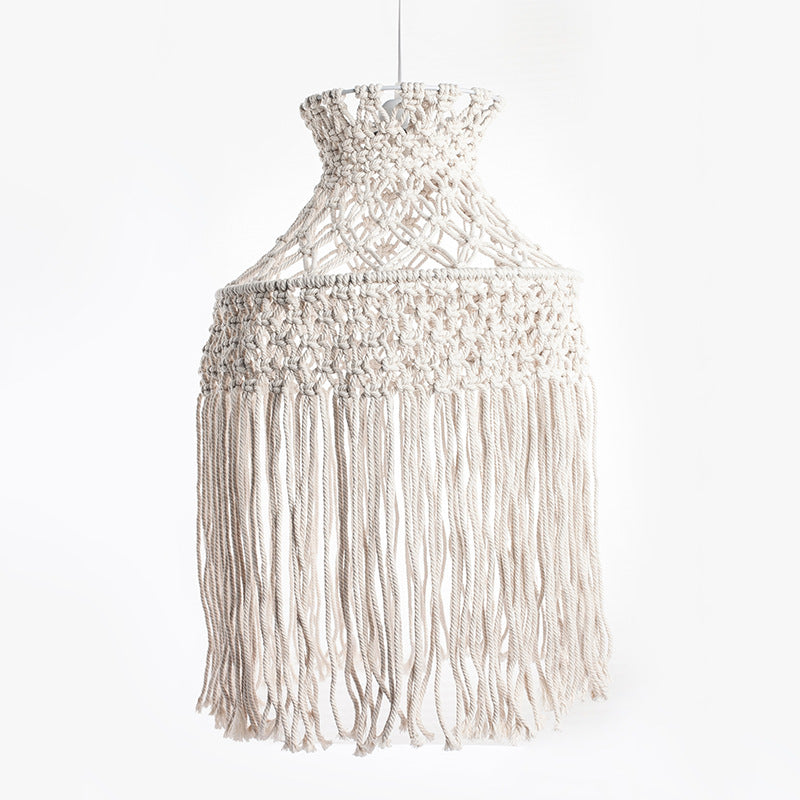 Macramé Hanging Pendant Light
