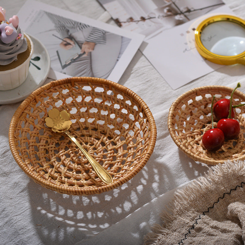 Handwoven storage basket