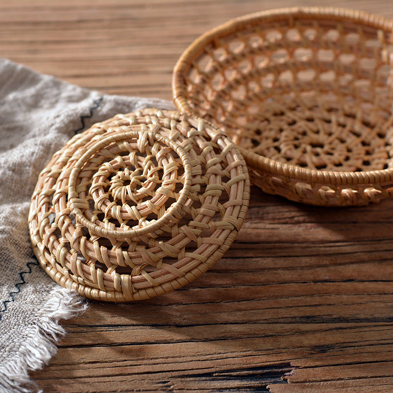 Handwoven storage basket