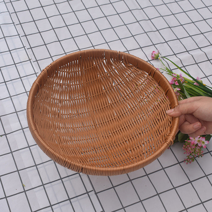 Woven Storage Basket with Handles