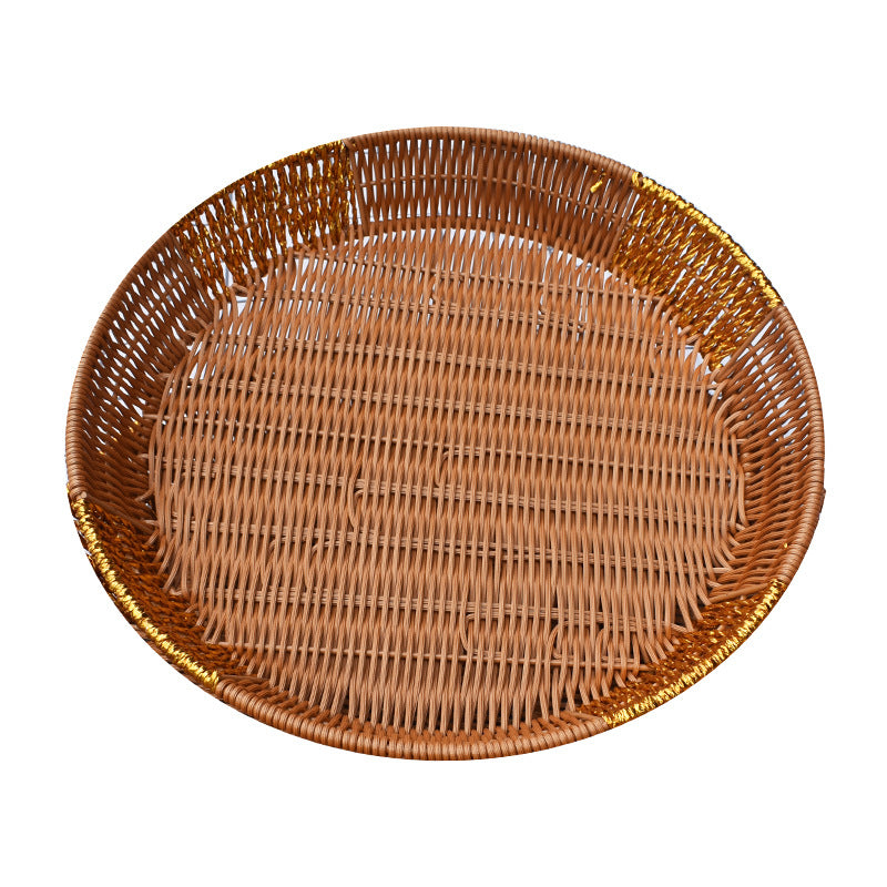 Handmade Decorative Woven Serving Tray
