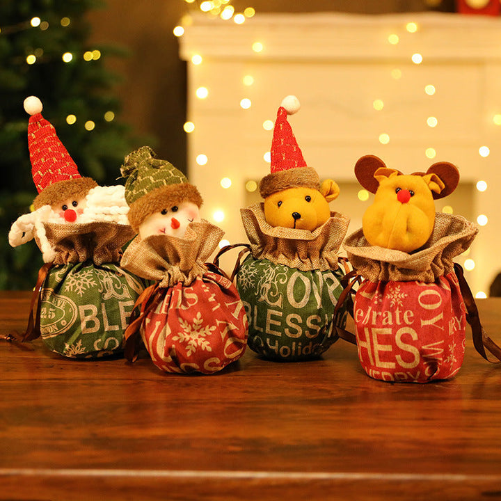 Decorative Christmas gift wrapping