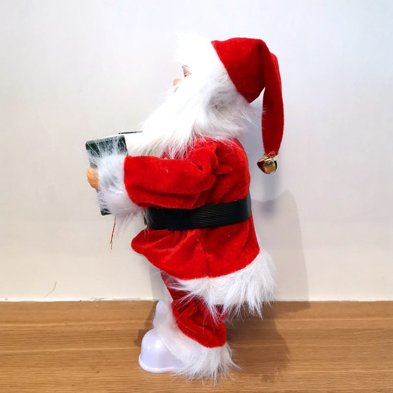 Musical Santa Claus figures