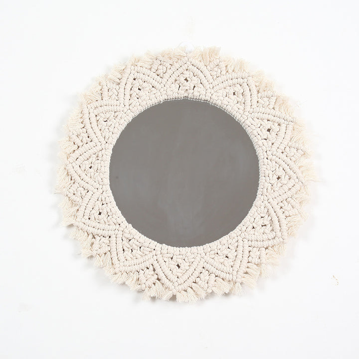 Decorative Macrame Wall Mirror