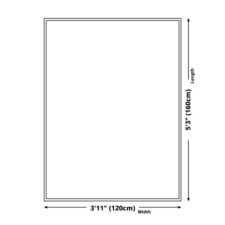 Modern living room carpet in gray Abstract oil painting print carpet Polyester pet-friendly area rug
